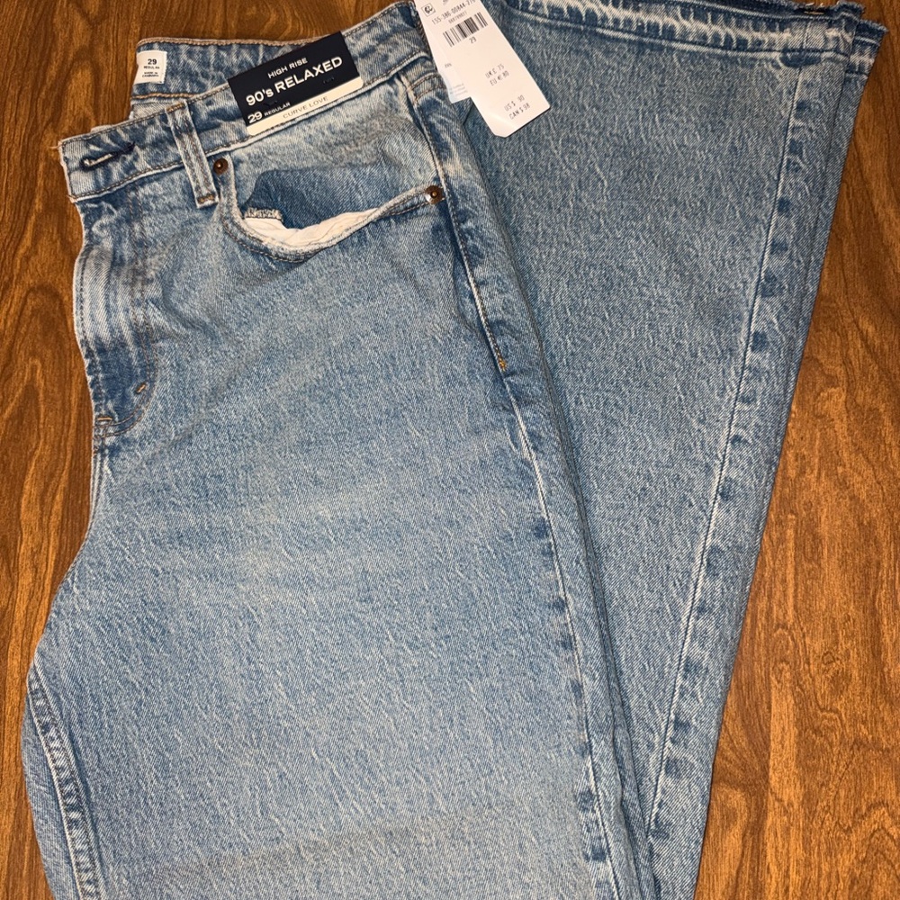 Abercrombie & Fitch Relaxed Light Blue Women's Jeans